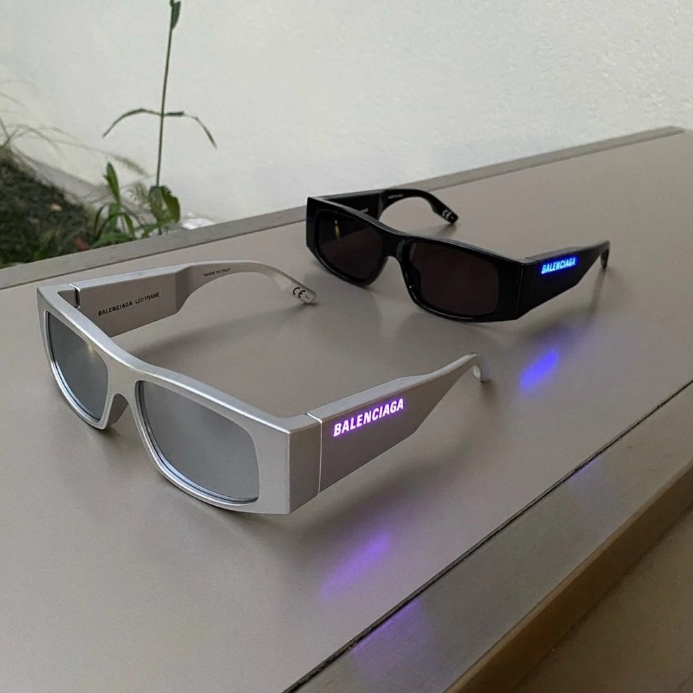 BALENCIAGA Light-up LED SUNGLASSES